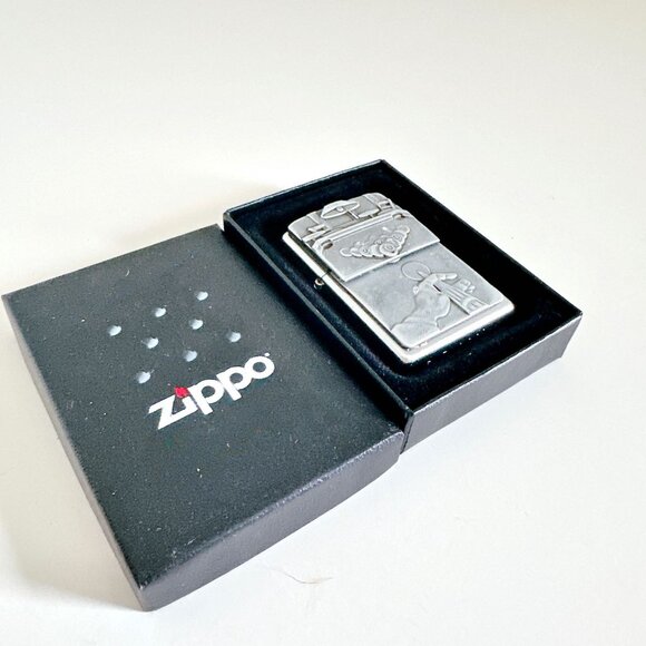 ZIPPO LIGHTER MADE IN USA BILLIARDS POOL PLAYER SURPRISE 2005 - Picture 2 of 12
